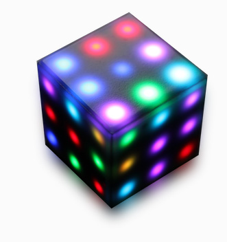 3D cube 3rd dimension